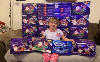 Year 1 Pupil Impresses the Community with her Selection Box Project and Overwhelming Kindness